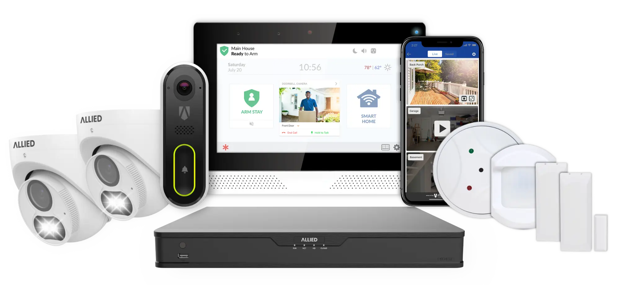Allied Home Security Systems Video Surveillance Camera System